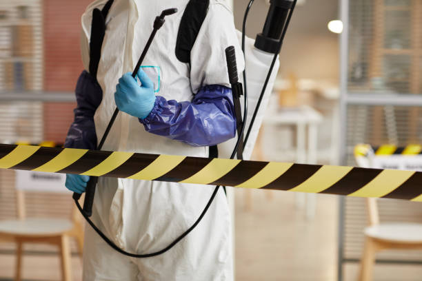 Professional Biohazard technician working in Hatteras, NC